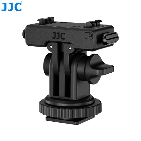 JJC QRIM-CS, rýchloupínací držiak so studenou päticou alebo 1/4" statívovým držiakom pre Insta360 X5 / Insta360 X4 Air