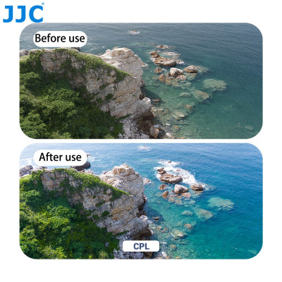 JJC F-DA6NK4, Set filtrů objektivu ND8, ND16, ND32, CPL pro DJi Osmo Action 6