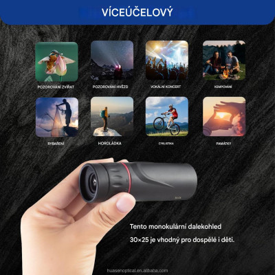 Mimi handheld, compact and lightweight 8 x 21, FMC, monocular