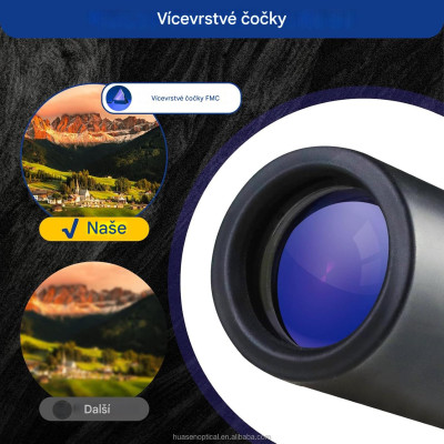 Mimi kapesní, kompaktní a lehký dalekohled 8 x 21, FMC, monokulár