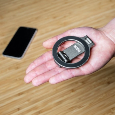 MITOYA SCARAB, magnetic phone holder with Cold Shoe mount + 1/4" tripod mount