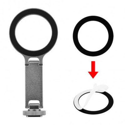 MITOYA SCARAB, magnetický držiak telefónu s držiakom Cold Shoe + 1/4" držiak na statív