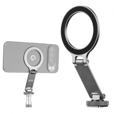 MITOYA SCARAB, magnetic phone holder with Cold Shoe mount + 1/4" tripod mount