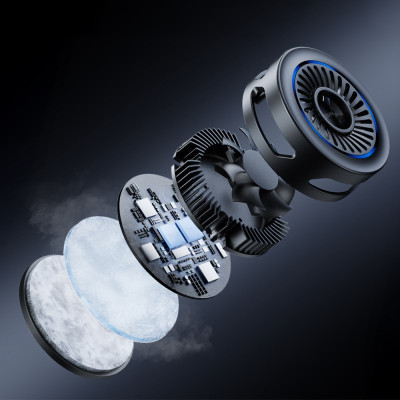 Telesin P9-MPR-01-P magnetický ventilátor pro telefon s funkcí nabíjení