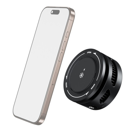 Telesin P9-MPR-01-P magnetic fan for phone with charging function