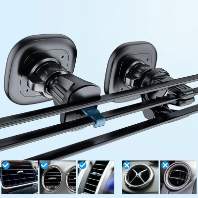 VRIG MG-07S Magnetický držiak smartfónu do auta s indukčným nabíjaním