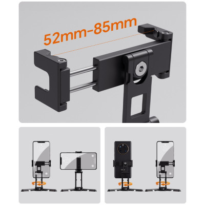 Ulanzi SK29 Phone holder with clamp, mini tripod, stand