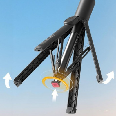 Ulanzi MT86, Mini phone tripod with clamp, selfie stick, remote control, 32.5 - 153 cm