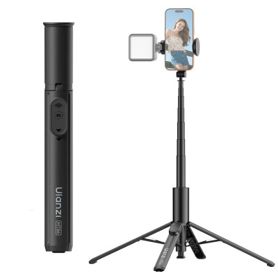 Ulanzi MT86, Mini phone tripod with clamp, selfie stick, remote control, 32.5 - 153 cm
