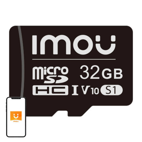 Pamäťová karta IMOU microSD 32 GB (UHS-I, SDHC, 10/U1/V10, 90/20)