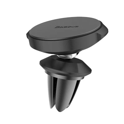 Magnetický držák telefonu do auta Baseus Small Ears na větrací mřížku - černý