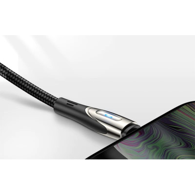 Kabel pro nabíjení USB - Lightning Joyroom Sharp S-M411 2,4A, 3m (černý)