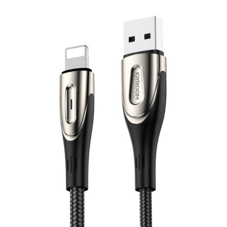 Joyroom Sharp S-M411 2.4A USB to Lightning charging cable, 3m (black)