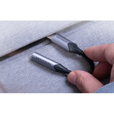 Audio adaptér USB-C na 3,5MM jack, BGJHA, 0,1 m