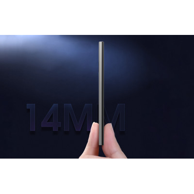 Powerbank Baseus Adaman Metal, 10000mAh, 2xUSB, USB-C, Lightning, MicroUSB 22,5W (čierna)