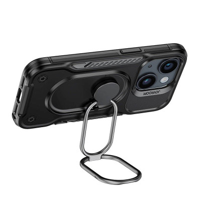 Joyroom JR-14S3 černé pouzdro pro iPhone 14 Plus s integrovaným stojánkem