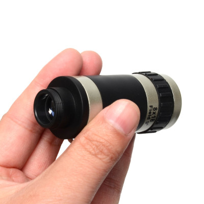 Portable pocket monocular 8x18, 50mm objective lens, BAK4, FMC
