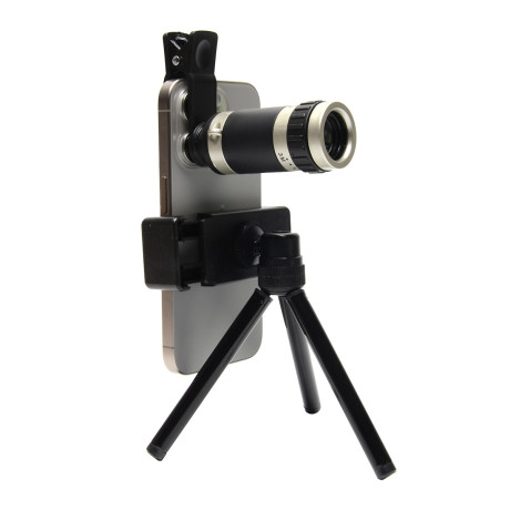 Portable pocket monocular 8x18, 50mm objective lens, BAK4, FMC