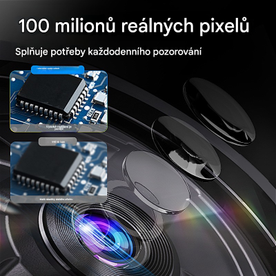 Ručná digitálna lupa ( mikroskop ) s 2" obrazovkou, LED podsvietenie