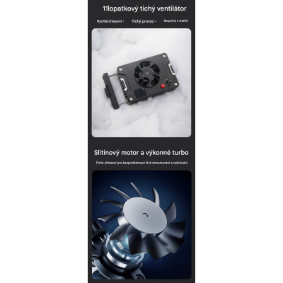 External cooling fan for cameras, JN-108 for Fuji, Nikon, Sony