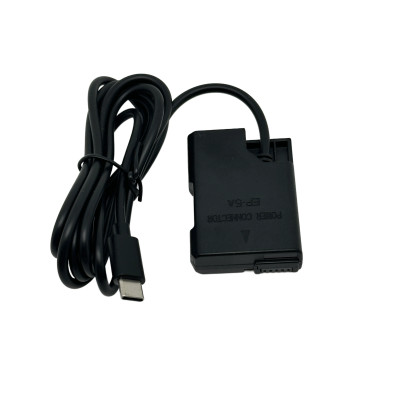 Atrapa batérie EL14 s konektorom USB-C pre fotoaparáty Nikon