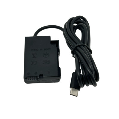 Dummy battery EL14 with USB-C connector for Nikon cameras