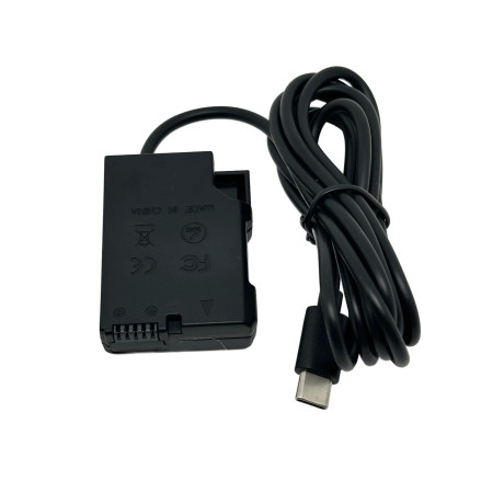 Atrapa batérie EL14 s konektorom USB-C pre fotoaparáty Nikon