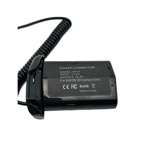 Dummy baterie DR-EL18D s USB-C konektorem pro Nikon Z9