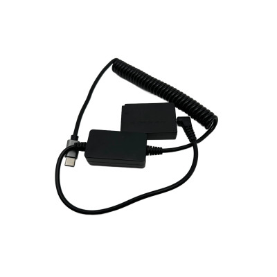 Dummy baterie DB-EL12 s USB-C konektorem pro Nikon