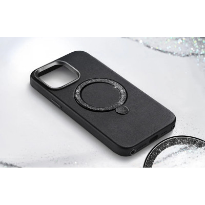 Joyroom PN-15L2 pouzdro Dancing Circle pro iPhone 15 Pro (černé)