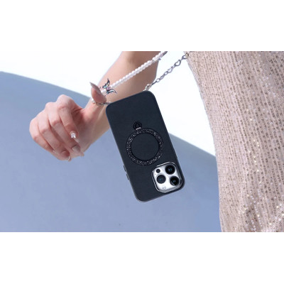 Joyroom PN-15L4 pouzdro Dancing Circle pro iPhone 15 Pro Max (černé)