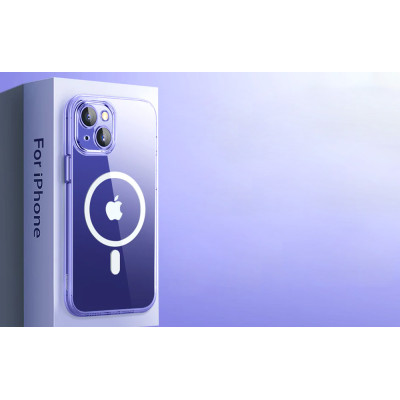 Joyroom JR-14H5 průhledné magnetické pouzdro pro iPhone 14