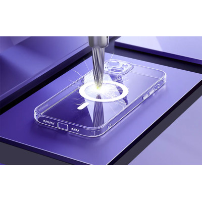 Joyroom JR-14H7 průhledné magnetické pouzdro pro iPhone 14 Plus