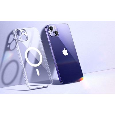 Joyroom JR-14H7 průhledné magnetické pouzdro pro iPhone 14 Plus