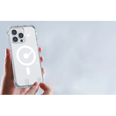 Joyroom JR-14H6 průhledné magnetické pouzdro pro iPhone 14 Pro