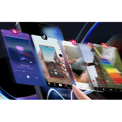 Tvrzené sklo pro Samsung S24+, Torras Install Master