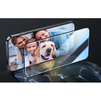 Tempered glass for iPhone 15 Torras InstaII Master