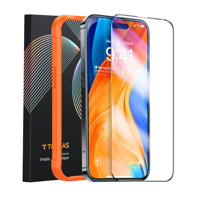 Tvrzené sklo pro iPhone 15 Torras InstaII Master