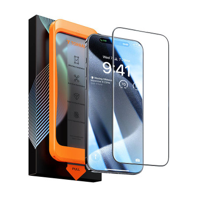 Tvrzené sklo pro iPhone 15 Torras InstaII Master