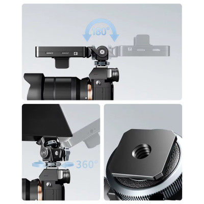 Tripod head 2D, Ulanzi CO82 Mini, for cameras, camcorders