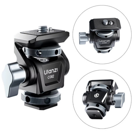 Tripod head 2D, Ulanzi CO82 Mini, for cameras, camcorders