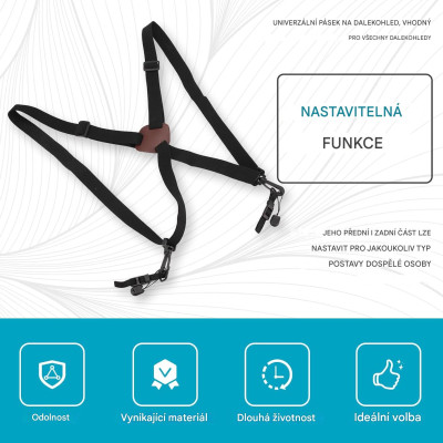 Adjustable binocular strap (binocular)