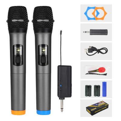 Set of two LT-125 wireless microphones, receiver with 6.15 and 3.5 mm jack