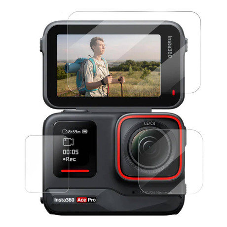 TELESIN Fólia z tvrdeného skla pre Insta360 Ace Pro / Ace