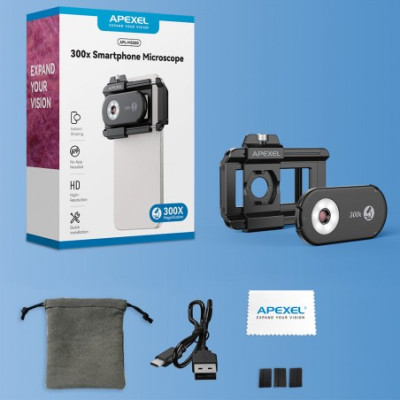 Apexel APL-MS300 Telephone microscope 300x