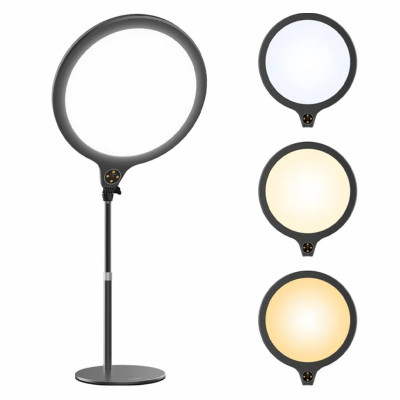 Kulatá LED stolní lampa Sunshine ULANZI VIJIM K1 Bi-color