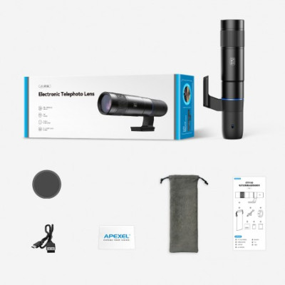 Apexel APL-ETF150 Telephoto (Digital Telescope) for remote control phone