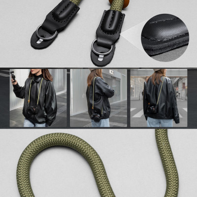 K&F Concept, Camera strap, KF13.196V1 Urban Wander, green