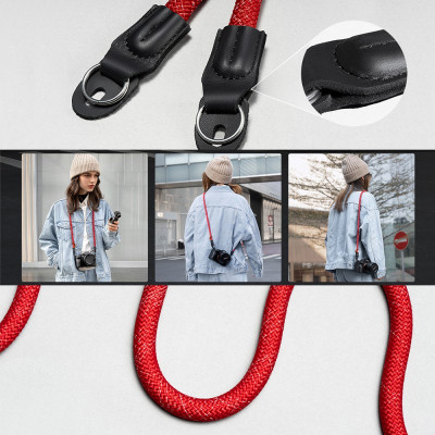 K&F Concept, Camera strap, KF13.196V2 Urban Wander, red