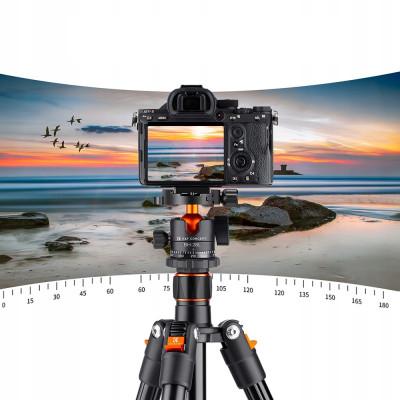 Fotografický statív K&F Concept SA234 s guľovou hlavou 160 cm (KF09.080)